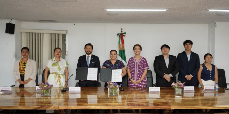 Impulsan PJEO y Fundación 100 X Oaxaca alianza institucional en favor de una justicia incluyente